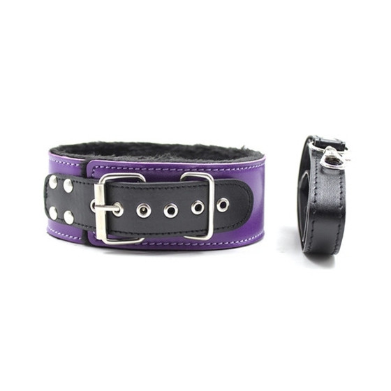 Coffret Fur Lined 8 Pièces Violet-Noir