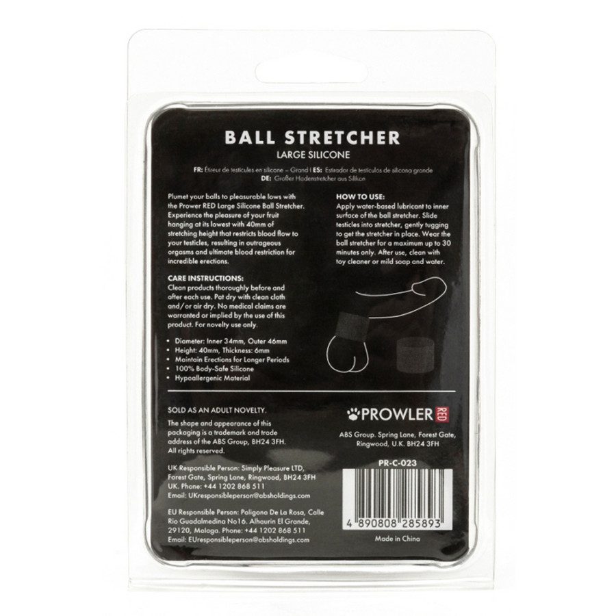 Ballstretcher Stretch L 35 mm - Hauteur 40 mm Noir