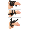 Cockring Bend Cock Noir