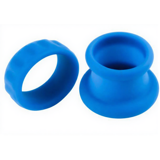Ballstretcher Twin Flex 25 mm - Hauteur 3 cm Bleu