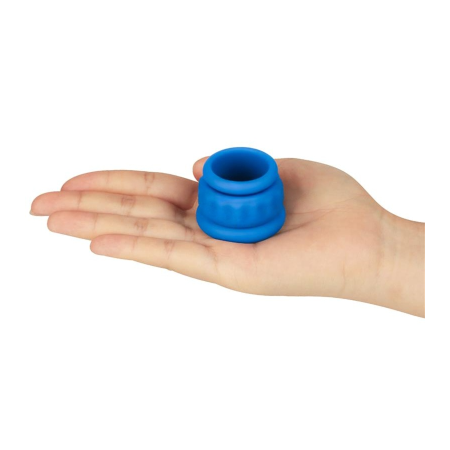 Ballstretcher Twin Flex 25 mm - Hauteur 3 cm Bleu