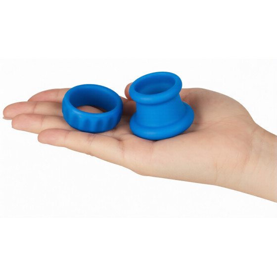 Ballstretcher Twin Flex 25 mm - Hauteur 3 cm Bleu