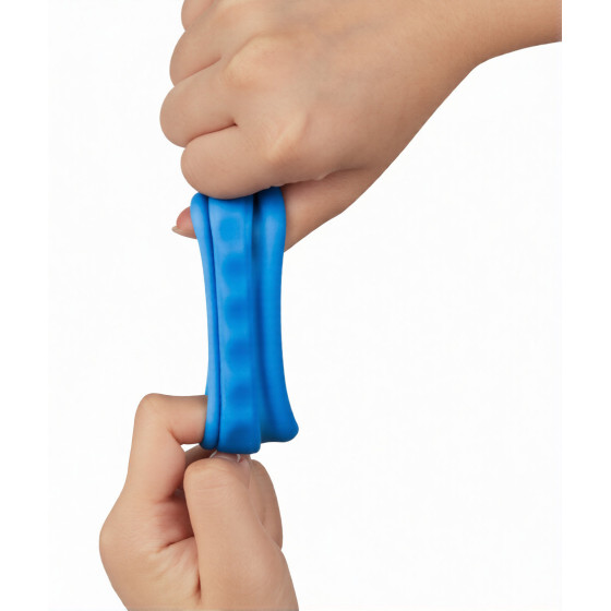 Ballstretcher Twin Flex 25 mm - Hauteur 3 cm Bleu