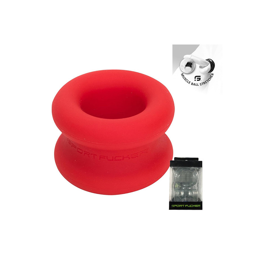 Ballstretcher Silicone Muscle Ball 30 mm Rouge