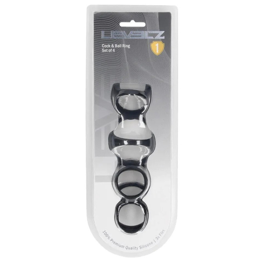 Lot de 4 Ballstretchers Morphup Noirs