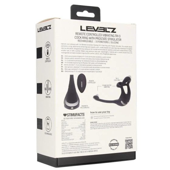 Ballstretcher Plug Triz Vibe 17 x 1.7cm