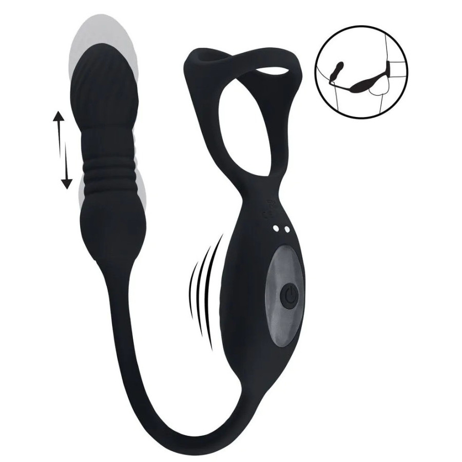 Ballstretcher Plug Tri O Cock 10 x 3cm