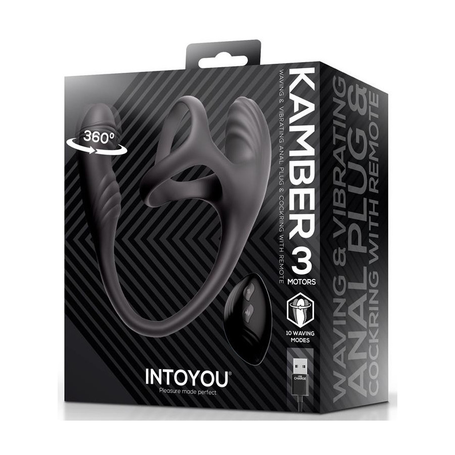 Ballstretcher avec Plug rotatif Kamber 10 vibrations