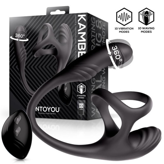 Ballstretcher avec Plug rotatif Kamber 10 vibrations