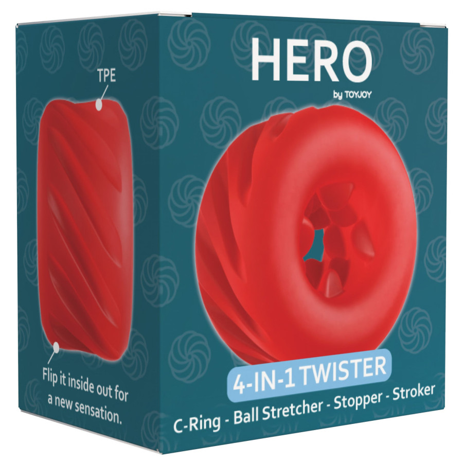 Ballstretcher Hero Twister Rouge