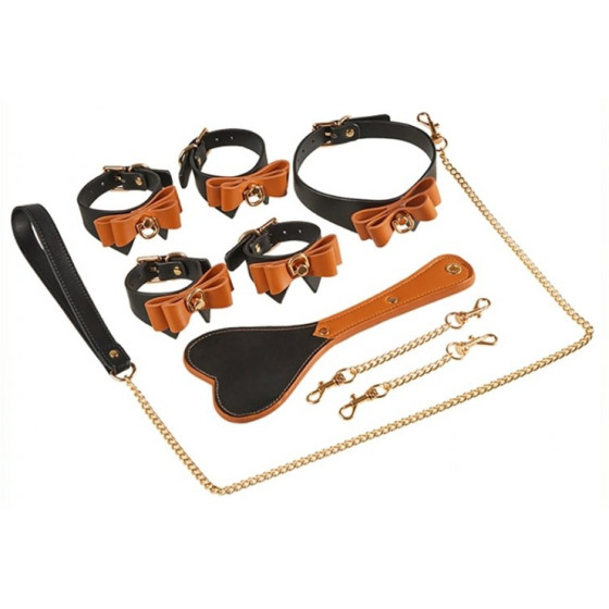Coffret Bondage SM Butler Noir-Marron