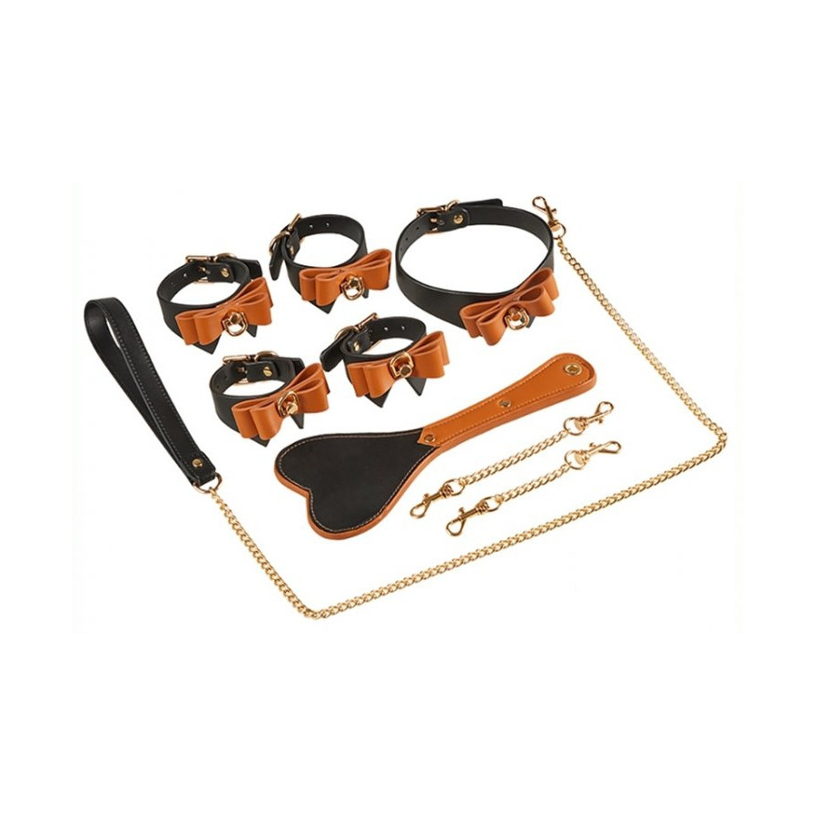Coffret Bondage SM Butler Noir-Marron