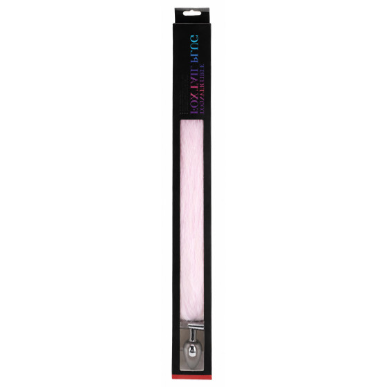 Plug queue de renard convertible bijou Foxy roxy 5.5 x 2.7cm queue 39cm noir