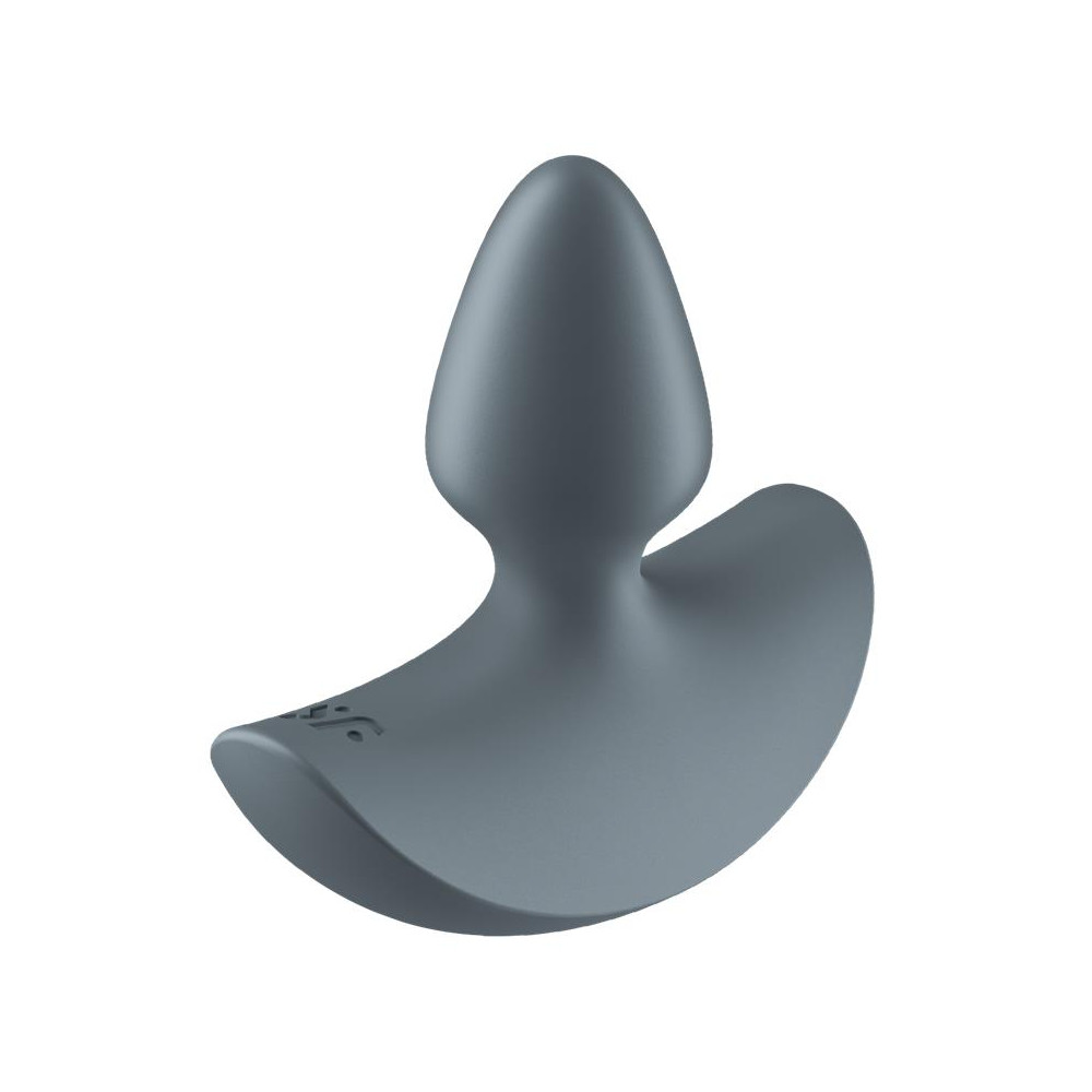 Plug anal vibrant Booty Absolute 1 Gris