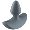 Plug anal vibrant Booty Absolute 1 Gris
