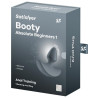 Plug anal vibrant Booty Absolute 1 Gris