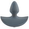 Plug anal vibrant Booty Absolute 1 Gris