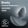 Plug anal vibrant Booty Absolute 1 Gris