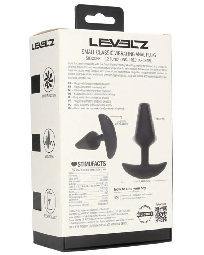 Plug vibrant Classic Vibe S 9 x 3.3cm