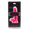 Gode Happy Dick 12 x 3.3 cm Rose