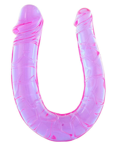Dougle gode Twin Dong 11 x 3.4cm Violet