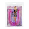 Dougle gode Twin Dong 11 x 3.4cm Violet