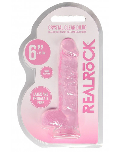 Gode Crystal Clear Rose 12 x 3cm
