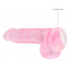 Gode Crystal Clear Rose 12 x 3cm