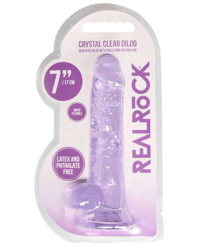 Gode Crystal Clear Violet 14 x 3.5cm