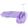 Gode Crystal Clear Violet 19 x 4.5cm