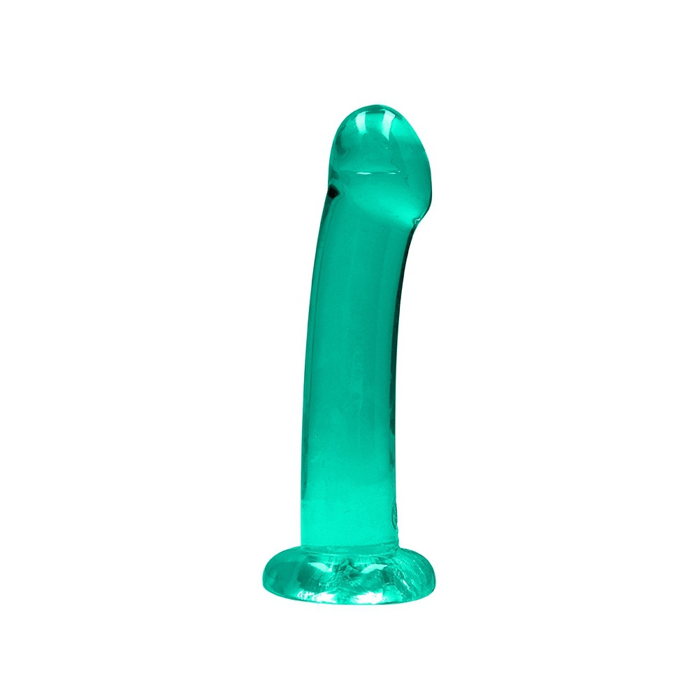 Gode Rody Crystal RealRock 16 x 4cm Vert