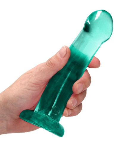 Gode Rody Crystal RealRock 16 x 4cm Vert