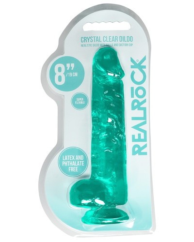 Gode Crystal Clear Vert 16 x 4cm