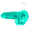 Gode Crystal Clear Vert 16 x 4cm