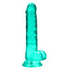 Gode Crystal Clear Vert 14 x 3.5cm