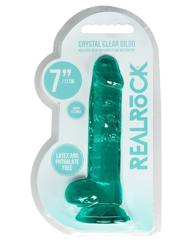 Gode Crystal Clear Vert 14 x 3.5cm