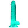 Gode Crystal Clear Vert 14 x 3.5cm