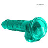 Gode Crystal Clear Vert 14 x 3.5cm