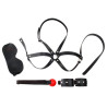 Kit d'Initiation BDSM OBEDIENCE 4 Pièces Noir