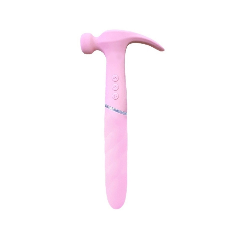 Gode vibrant Sweet Hammer 17 x 4cm Rose
