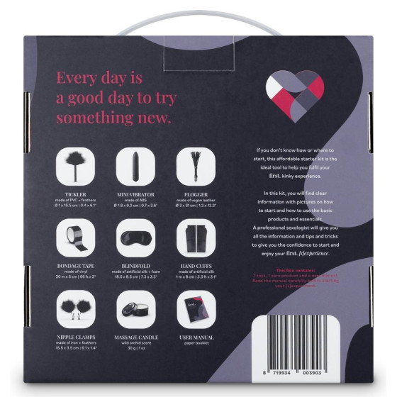Coffret Débutant Kinky 8 Accessoires