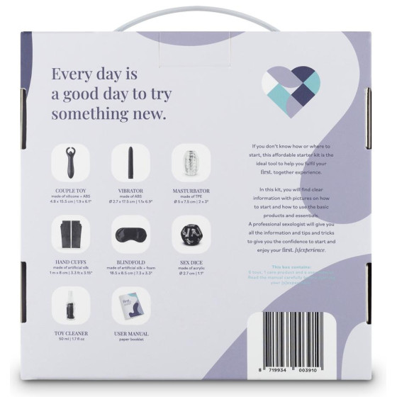 Coffret Nouvelles expériences Débutant Together 6 accessoires