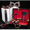 Coffret SM Bondage 8 Pièces Noir-Rouge