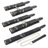 Kit Menottes et Collier Double Pin Noir