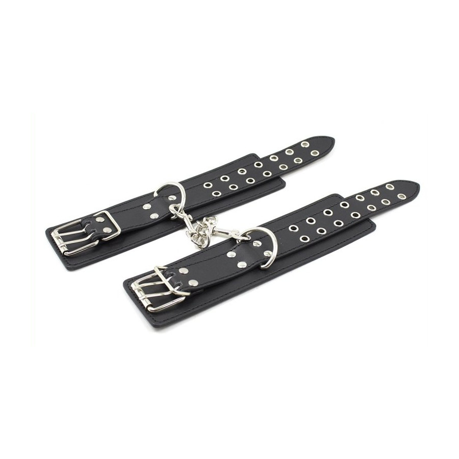 Kit Menottes et Collier Double Pin Noir