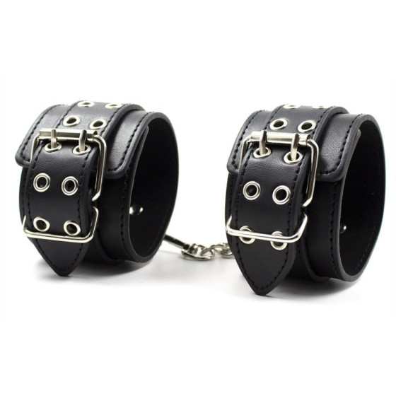 Kit Menottes et Collier Double Pin Noir