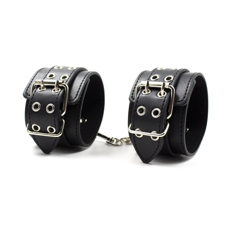 Kit Menottes et Collier Double Pin Noir