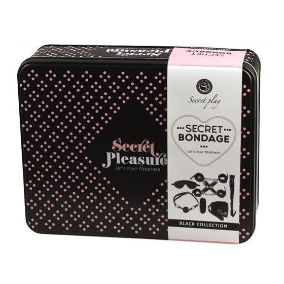 Kit Sm Secret Play 8 Pièces Noir