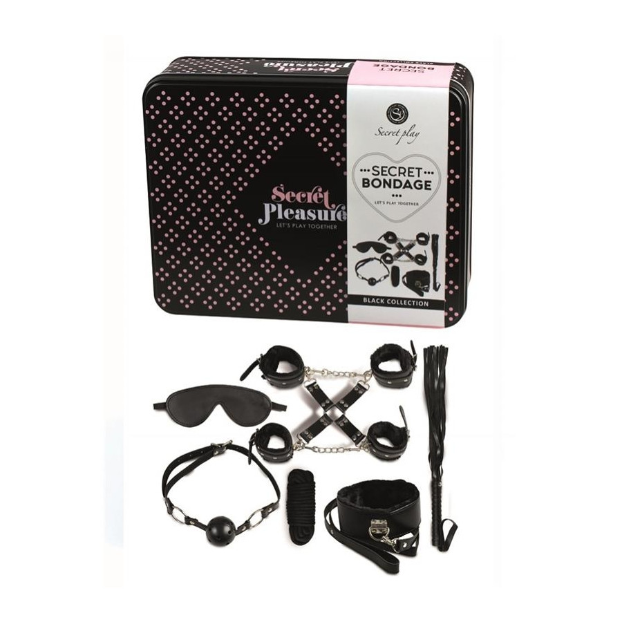 Kit Sm Secret Play 8 Pièces Noir