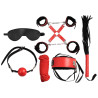 Kit Sm Secret Play 8 Pièces Noir-Rouge